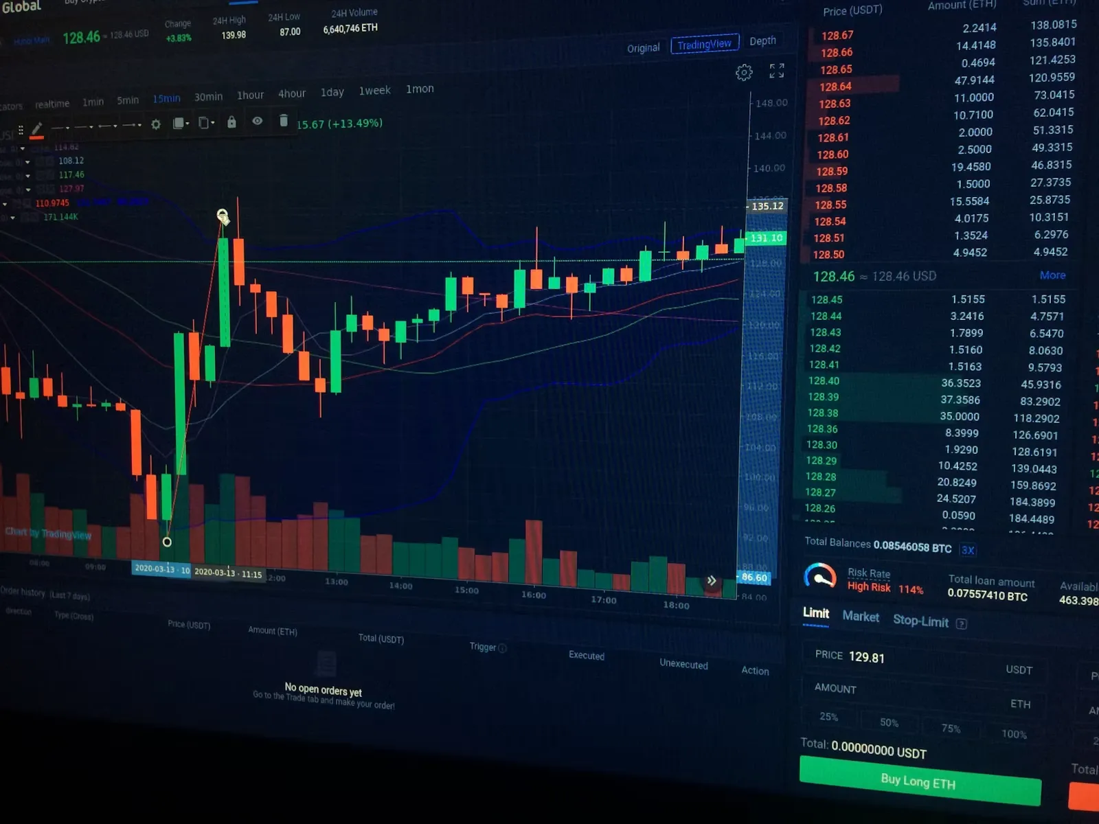 Copy trading platform screen where weak infrastructure causes failures