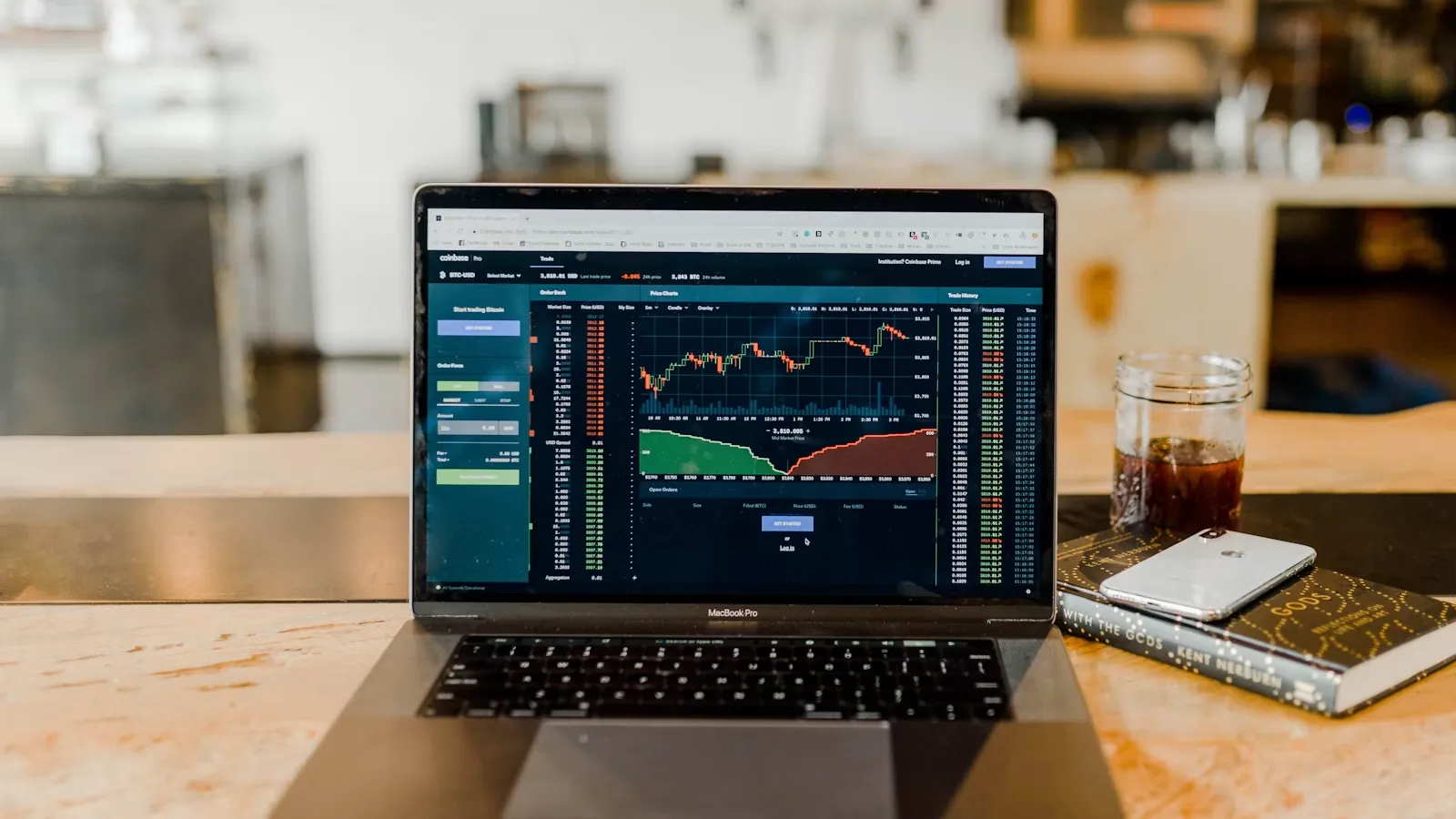 Trading screen hinting at the hidden risks behind copy trading