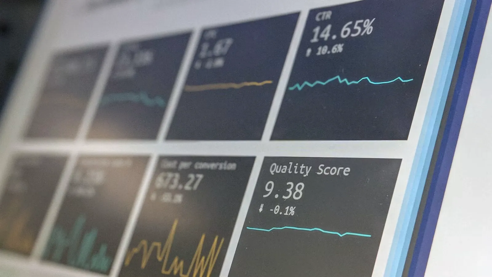 Polished performance metrics on screen that can create false confidence